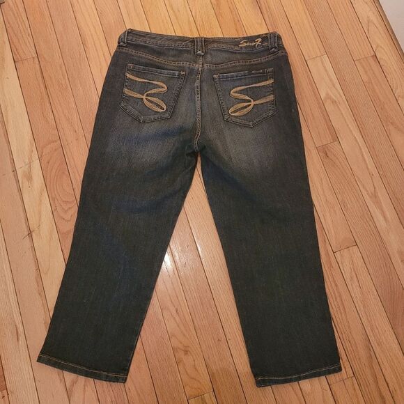 SEVEN7 DENIM CAPRI JEANS - Picture 2 of 4